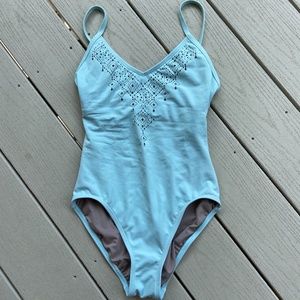 Vince Camuto Blue One Piece Swimsuit, Size 4